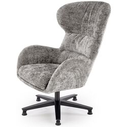 Fotoliu Halmar Franco (Grey/Black) Thumb