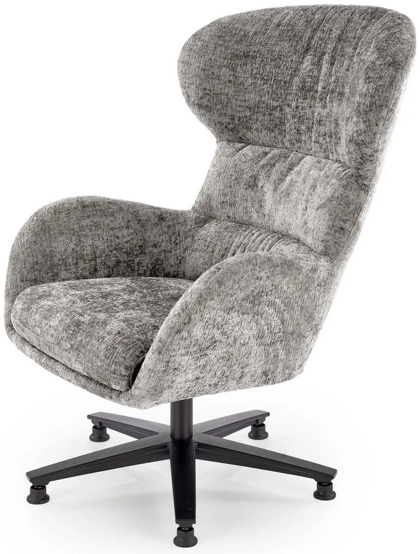 Fotoliu Halmar Franco (Grey/Black)
