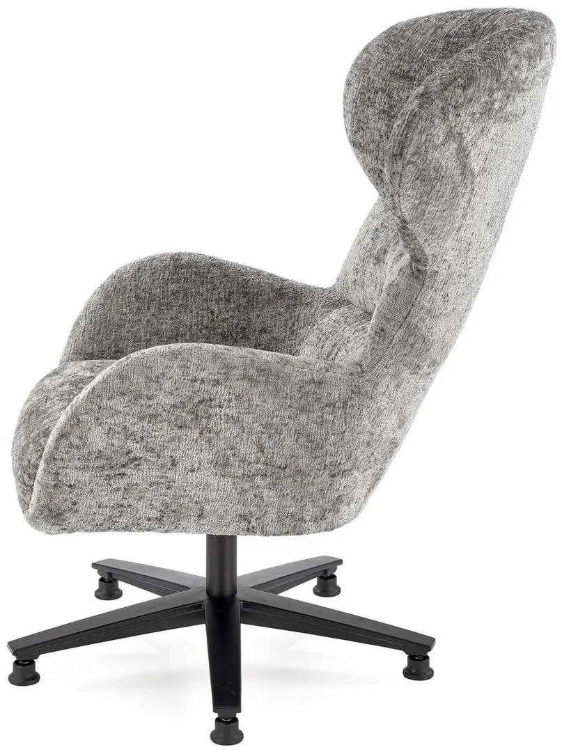 Fotoliu Halmar Franco (Grey/Black)