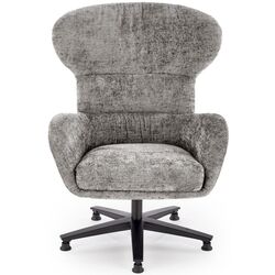 Fotoliu Halmar Franco (Grey/Black) Thumb