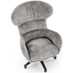 Fotoliu Halmar Franco (Grey/Black) Thumb