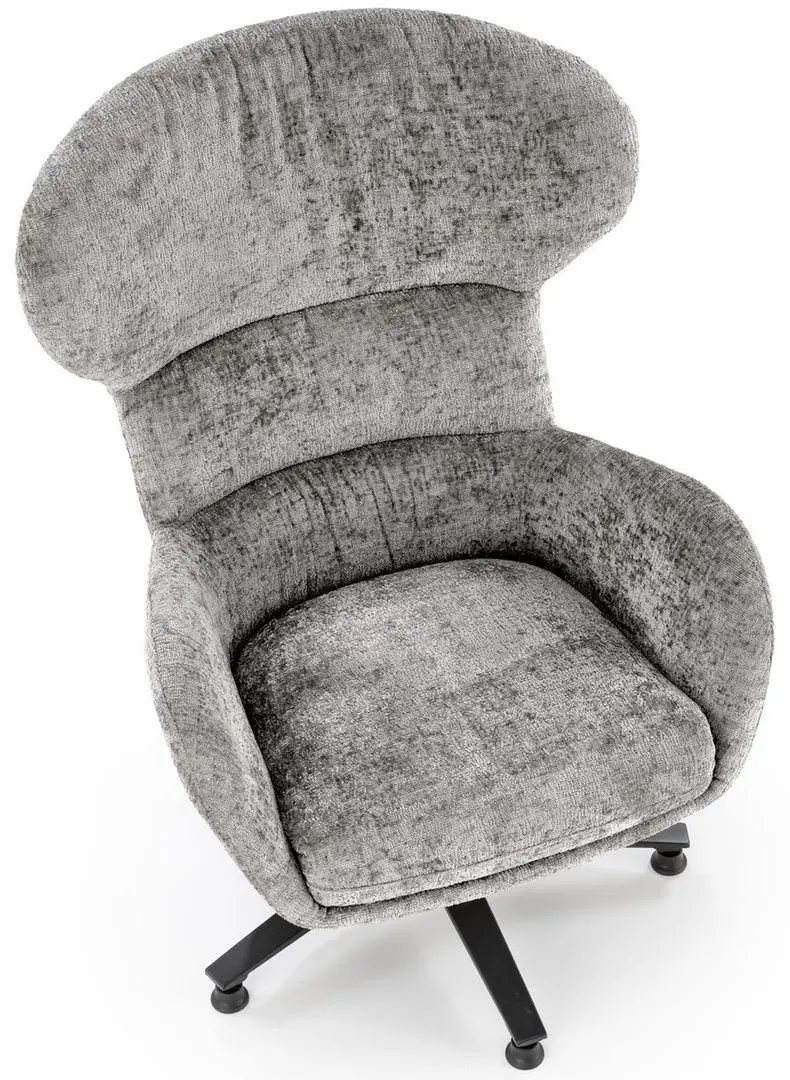 Fotoliu Halmar Franco (Grey/Black)