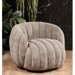 Fotoliu Halmar Fraser (Dark Beige)