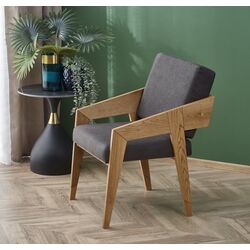 Fotoliu Halmar Freedom (Natural Oak/Grey)