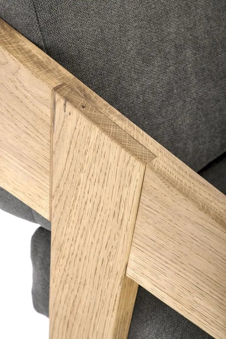 Fotoliu Halmar Freedom (Natural Oak/Grey)