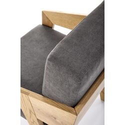 Fotoliu Halmar Freedom (Natural Oak/Grey) Thumb