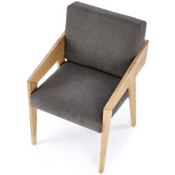 Fotoliu Halmar Freedom (Natural Oak/Grey) Thumb