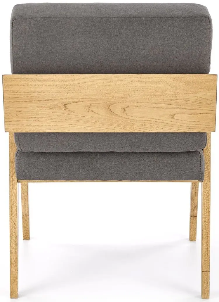 Fotoliu Halmar Freedom (Natural Oak/Grey)