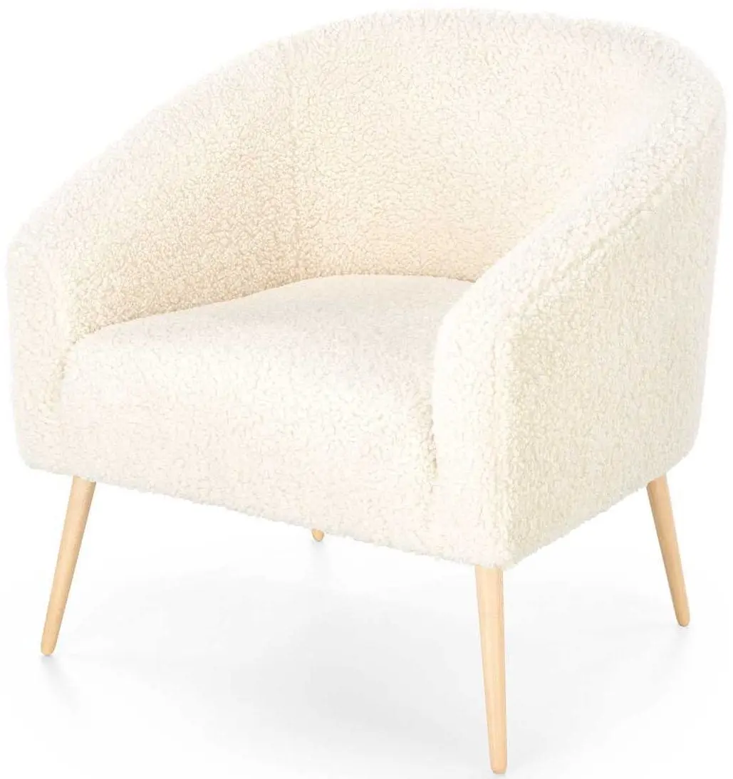 Fotoliu Halmar Grifon 2 (Cream/Natural)