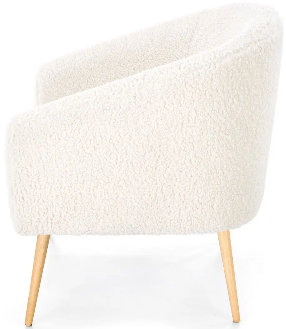 Fotoliu Halmar Grifon 2 (Cream/Natural)