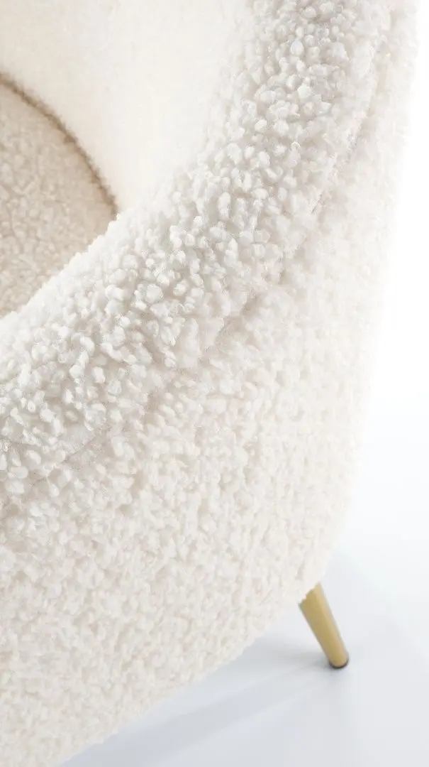 Fotoliu Halmar Grifon 2 (Cream/Natural)