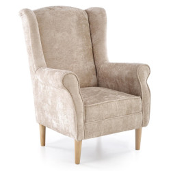 Fotoliu Halmar Hermes (Beige/Natural) Thumb