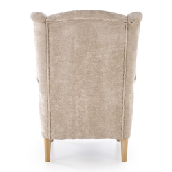 Fotoliu Halmar Hermes (Beige/Natural) Thumb