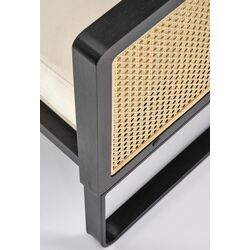 Fotoliu Halmar Ilario (Black/Natural) Thumb