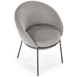 Fotoliu Halmar K482 (Grey/Black) Thumb