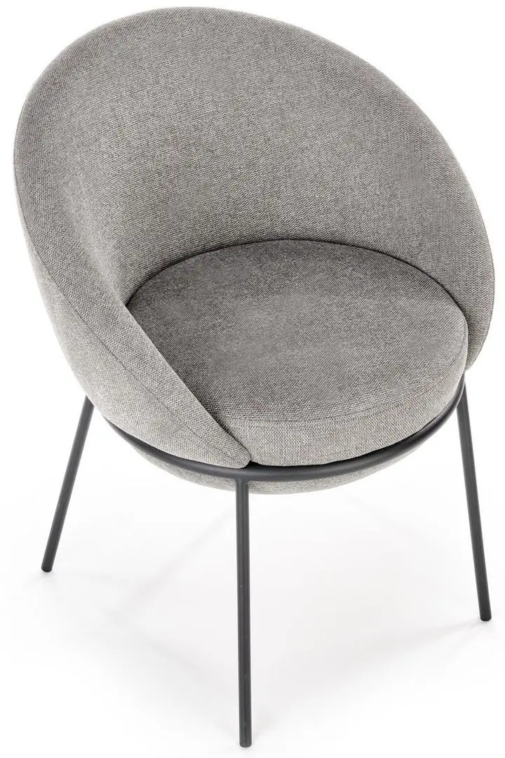 Fotoliu Halmar K482 (Grey/Black)