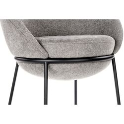 Fotoliu Halmar K482 (Grey/Black) Thumb