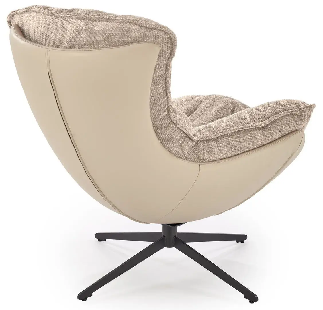 Кресло Halmar Lobster (Beige/Black)