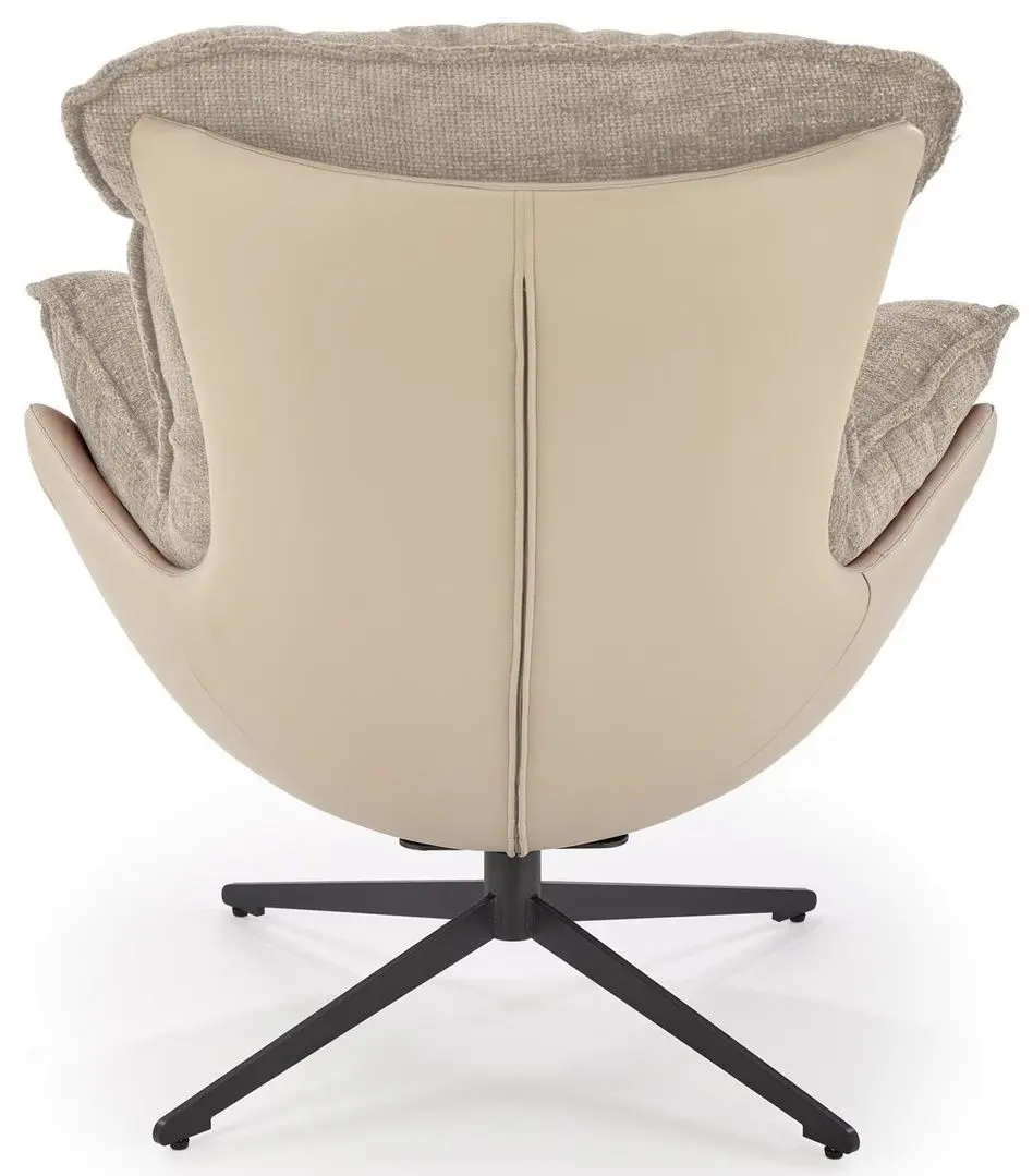 Кресло Halmar Lobster (Beige/Black)