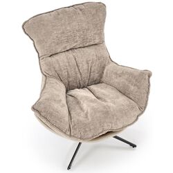 Кресло Halmar Lobster (Beige/Black) Thumb