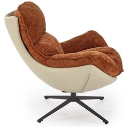 Fotoliu Halmar Lobster (Cinnamon/Black) Thumb