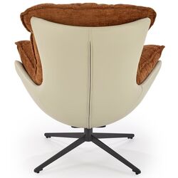 Fotoliu Halmar Lobster (Cinnamon/Black) Thumb