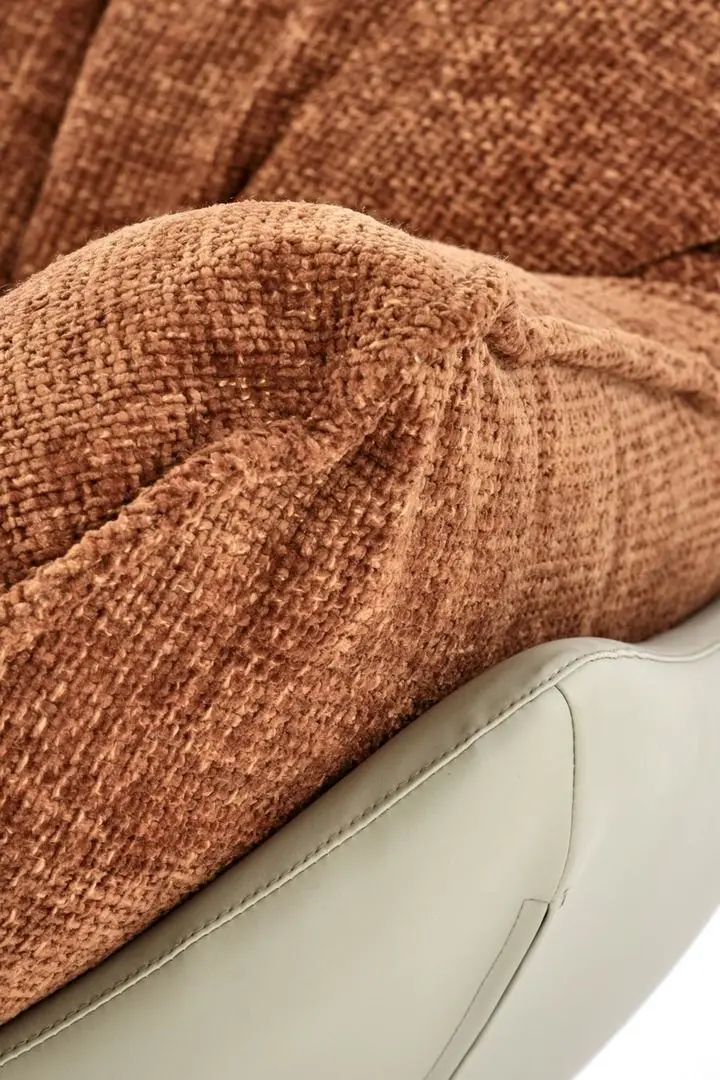 Fotoliu Halmar Lobster (Cinnamon/Black)