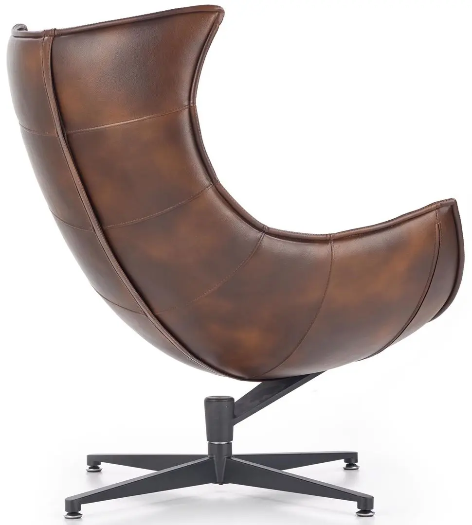 Fotoliu Halmar Luxor (Dark Brown) - 3