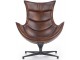 Fotoliu Halmar Luxor (Dark Brown)