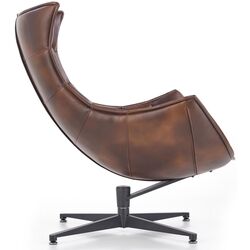 Fotoliu Halmar Luxor (Dark Brown) Thumb