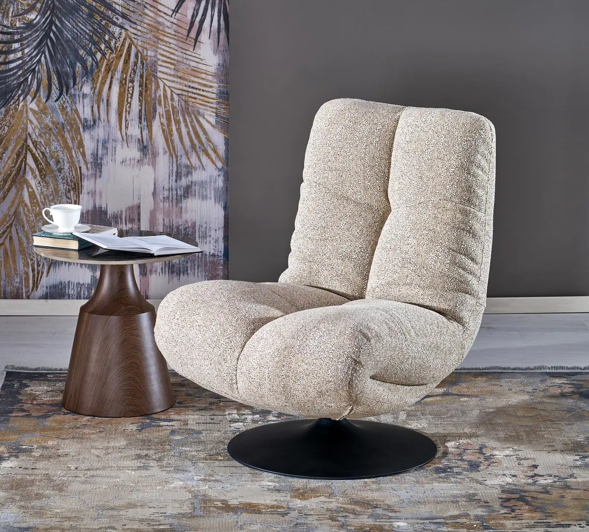 Fotoliu Halmar Mango (Dark Beige)