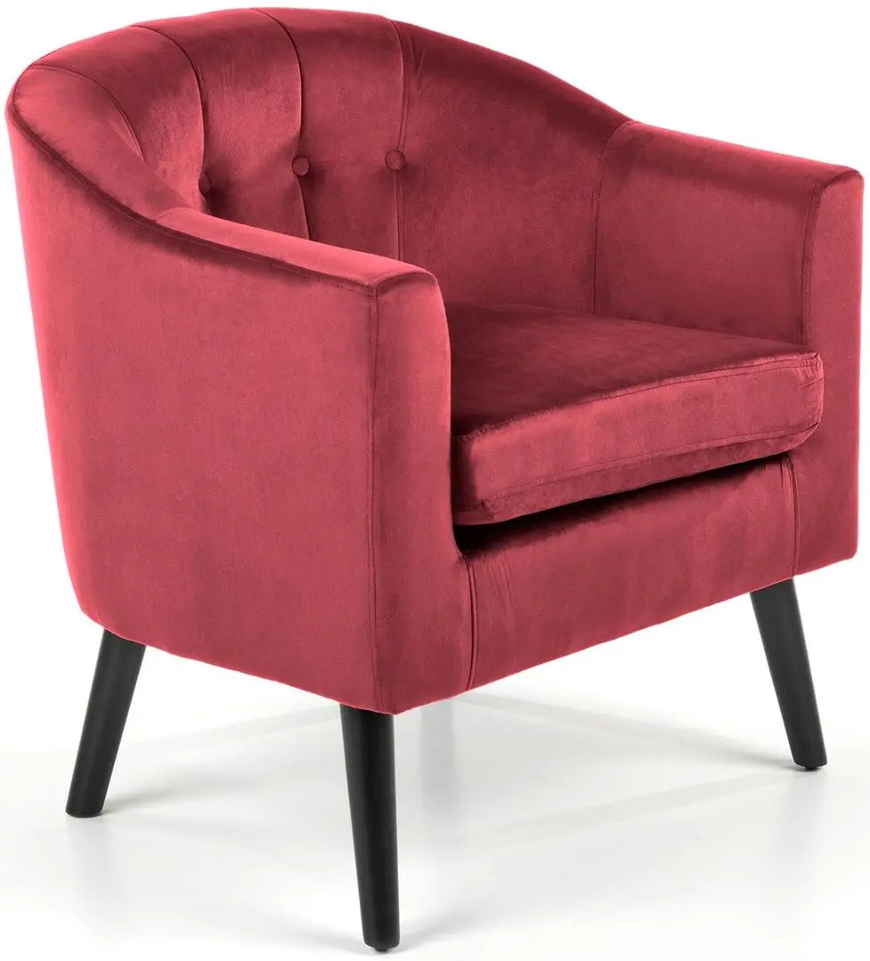 Fotoliu Halmar Marshal (Maroon)