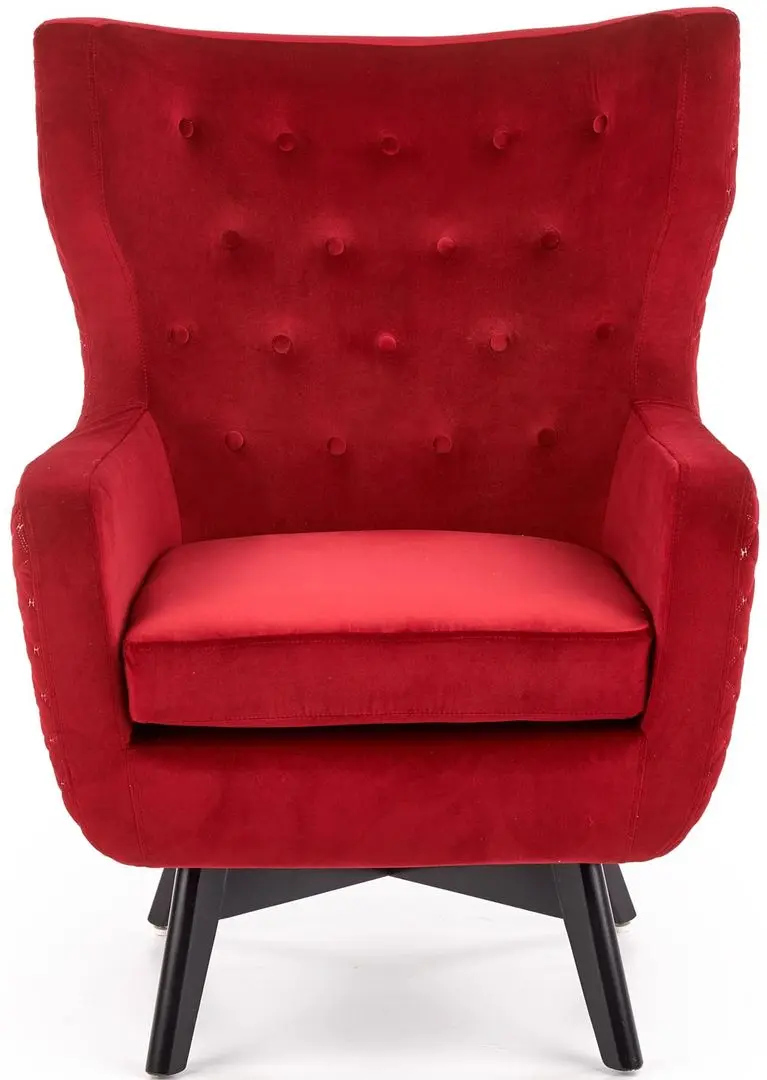 Кресло Halmar Marvel (Dark Red) - 4