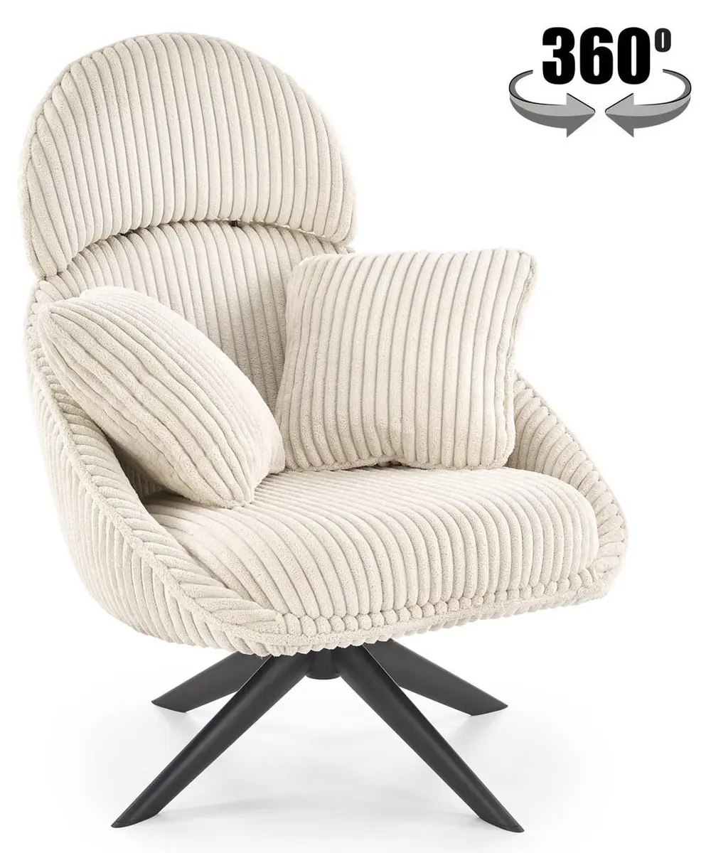 Fotoliu Halmar Merry 2 (Cream) - 2