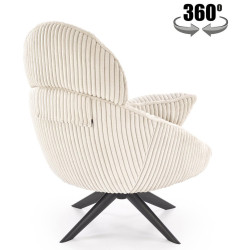 Fotoliu Halmar Merry 2 (Cream) Thumb