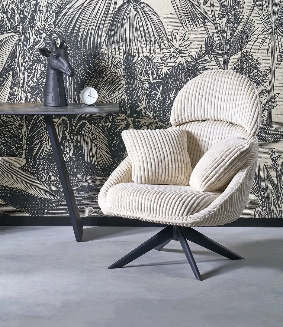 Fotoliu Halmar Merry 2 (Cream)