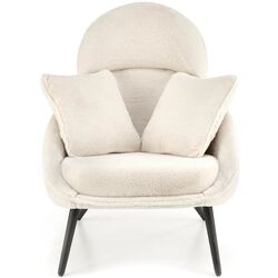 Кресло Halmar Merry (Cream/Black) Thumb