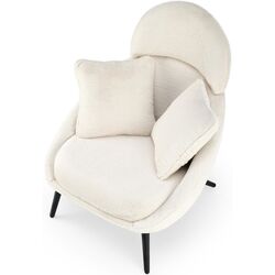 Кресло Halmar Merry (Cream/Black) Thumb