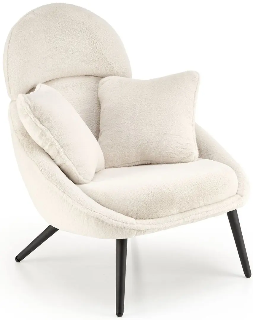 Кресло Halmar Merry (Cream/Black)