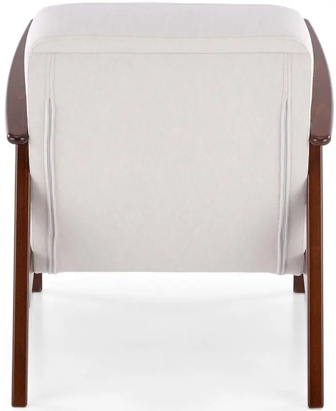 Fotoliu Halmar Milano 1S Castel 04 (Light Beige/Dark Walnut) - 7