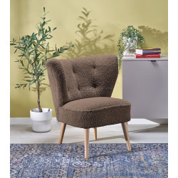 Fotoliu Halmar Mocca (Brown)