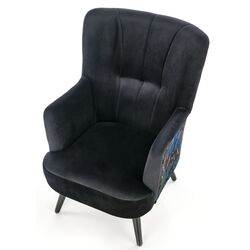 Fotoliu Halmar Pagoni (Black) Thumb