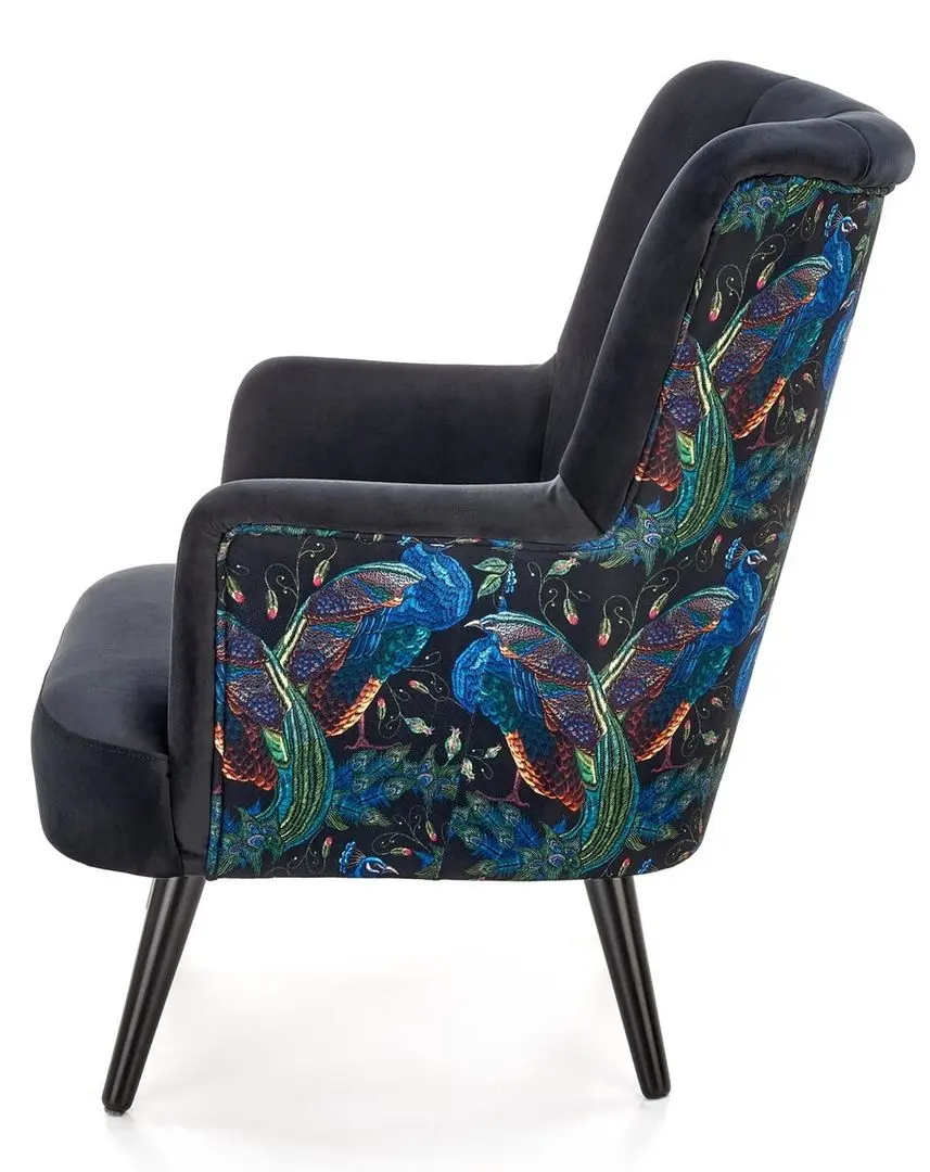 Fotoliu Halmar Pagoni (Black)