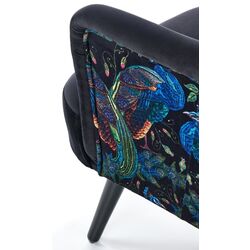 Fotoliu Halmar Pagoni (Black) Thumb