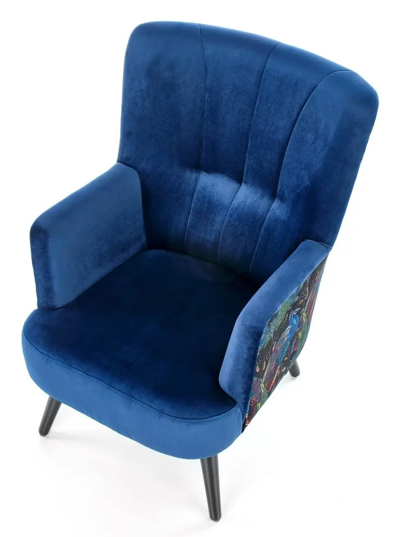 Fotoliu Halmar Pagoni (Dark Blue)