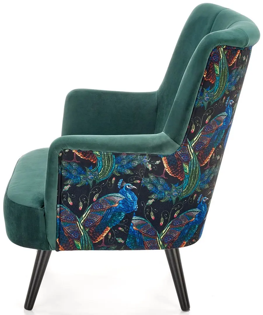 Fotoliu Halmar Pagoni (Dark Green)