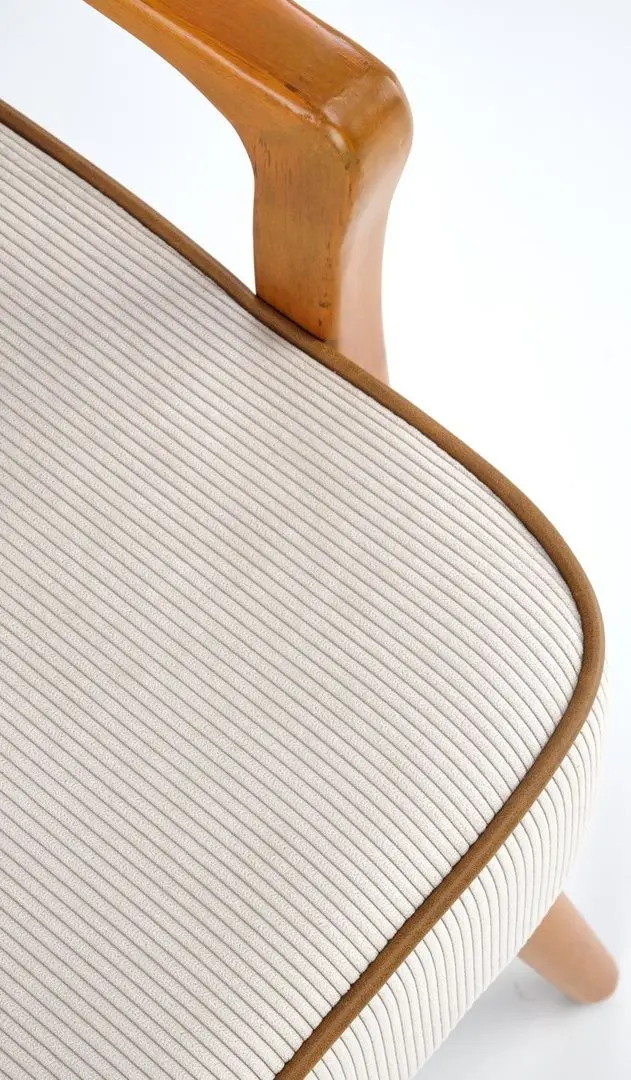 Кресло Halmar Pastore (Light Beige/Light Walnut)