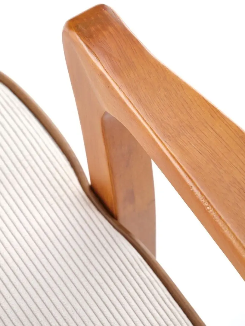 Кресло Halmar Pastore (Light Beige/Light Walnut)