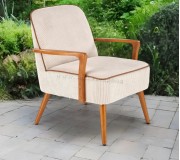 Fotoliu Halmar Pastore (Light Beige/Light Walnut)