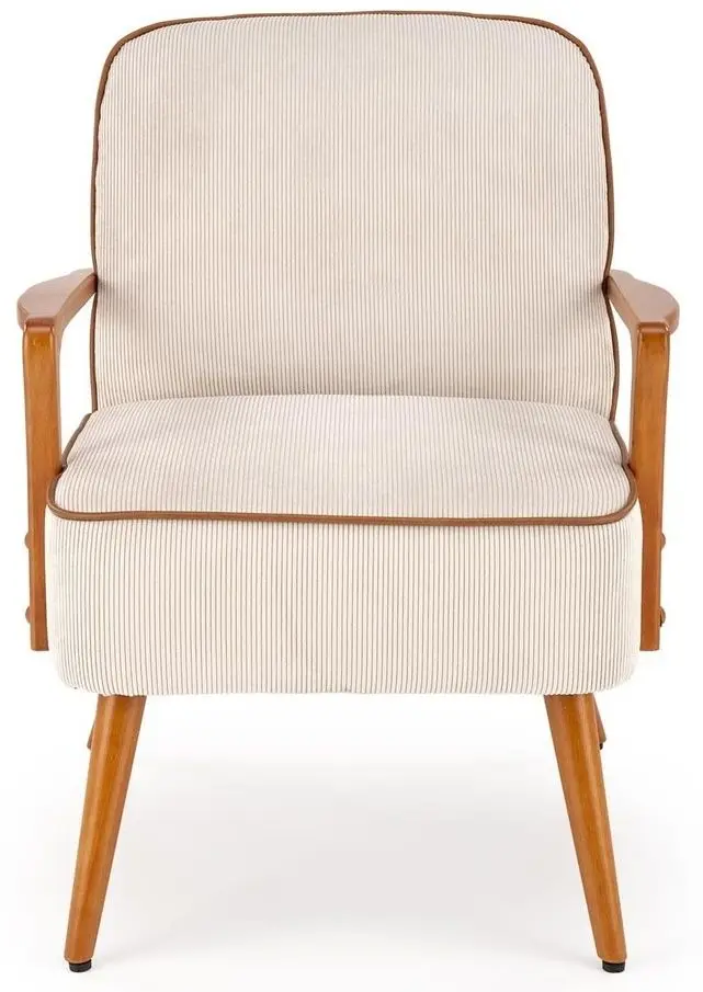 Кресло Halmar Pastore (Light Beige/Light Walnut)